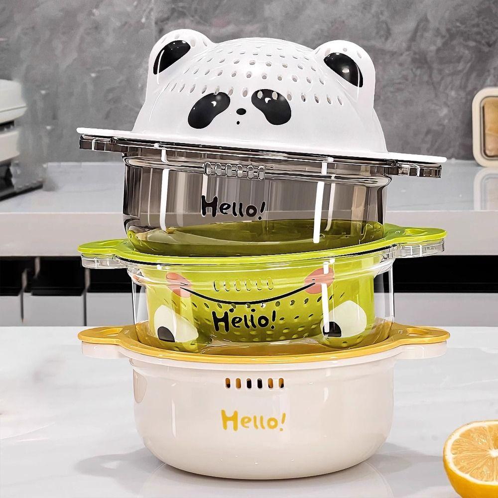 Binaural Handle Vegetable Drain Basket Double-layer Filter Basket Fruit Washing Basin Living Room Fog
Binaural Handle Vegetable Drain Basket Double-layer Filter Basket Fruit Washing Basin Living Room Fog