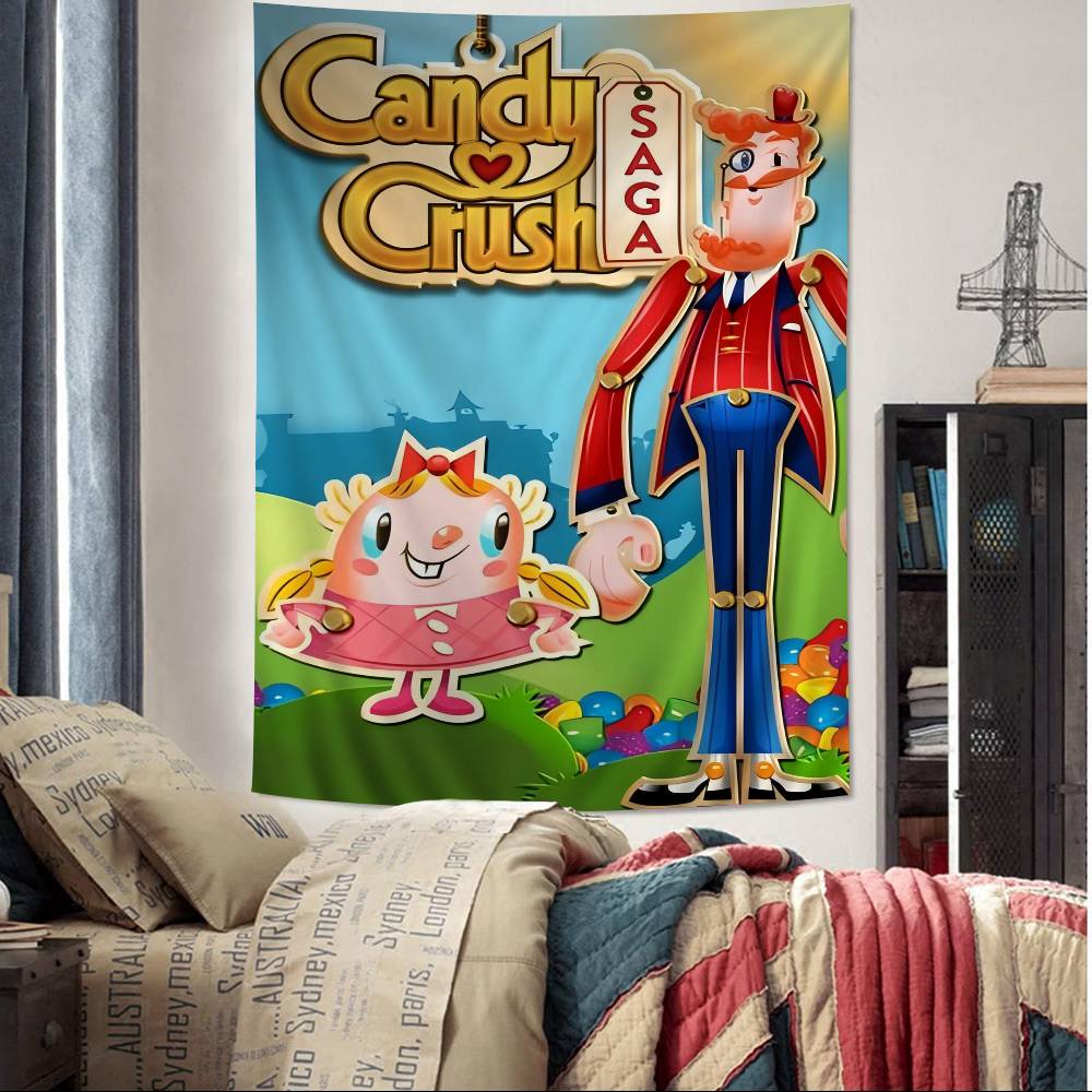 CCandy CCrush SSaga Cartoon Tapestry Art Science Fiction Room Home Decor Art Home Decor 74x94cm(29x37in)
CCandy CCrush SSaga Cartoon Tapestry Art Science Fiction Room Home Decor Art Home Decor 74x94cm(29x37in)