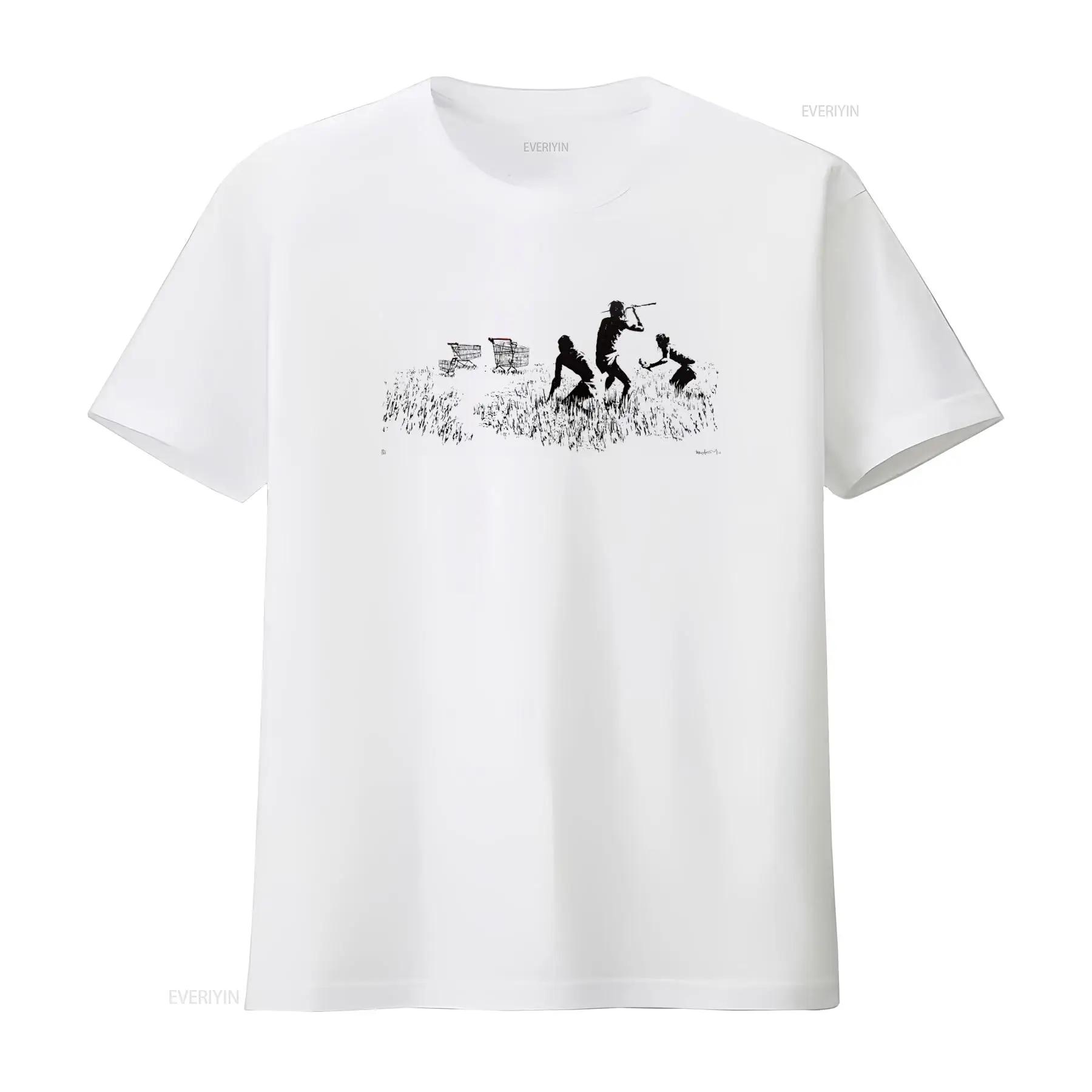BANKSY Inspired Shopping Trolley Hunters T Shirt Hunting Cavemen Design Multiple Colours Available vintage Washed Stretched S разноцветный
BANKSY Inspired Shopping Trolley Hunters T Shirt Hunting Cavemen Design Multiple Colours Available vintage Washed Stretched S разноцветный