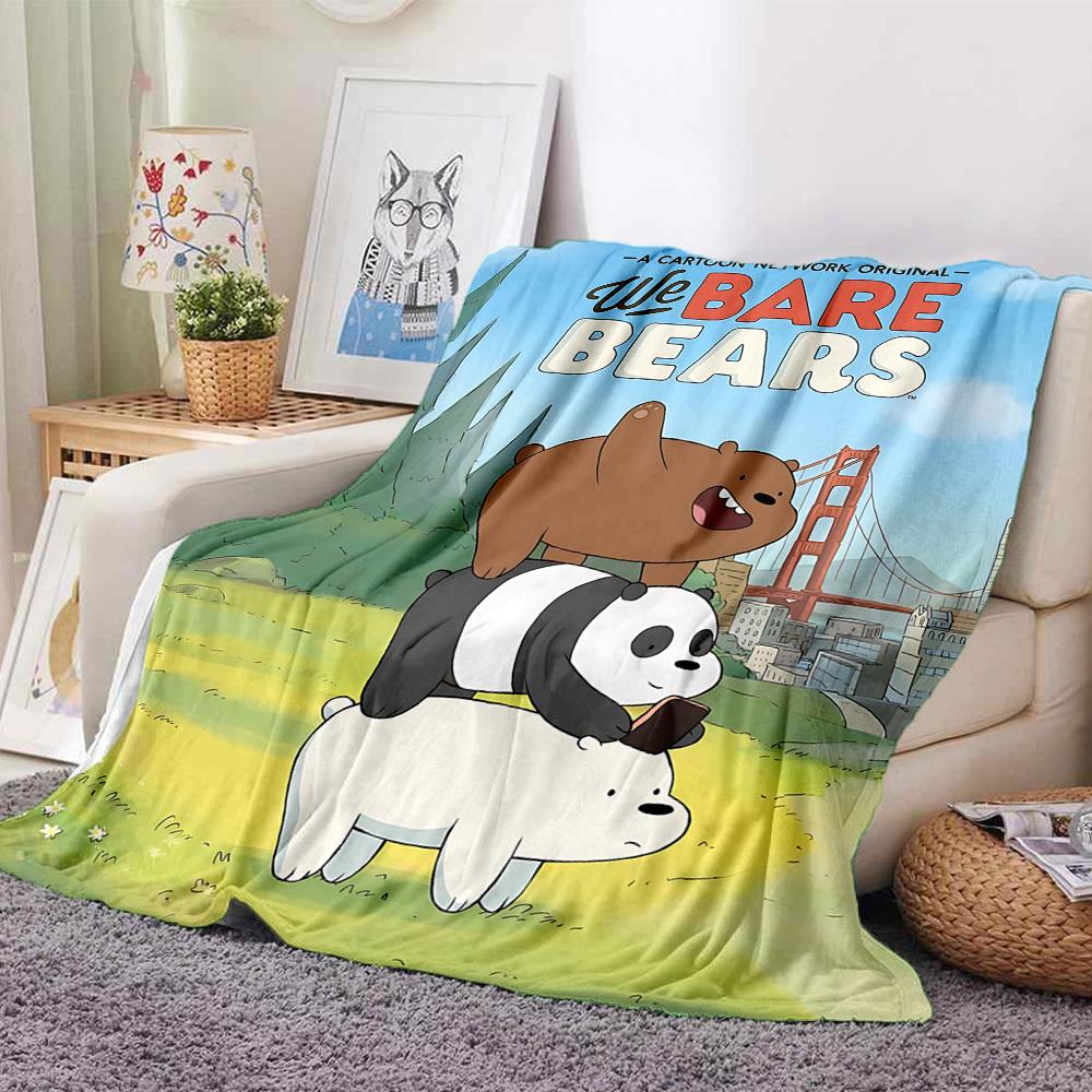 1pc We Bare Bears Flannel Throw Blanket - HD Printed Lightweight Soft Warm All-Season Blanket for Sofa, Bed, Travel022 130cmx150cm
1pc We Bare Bears Flannel Throw Blanket - HD Printed Lightweight Soft Warm All-Season Blanket for Sofa, Bed, Travel022 130cmx150cm