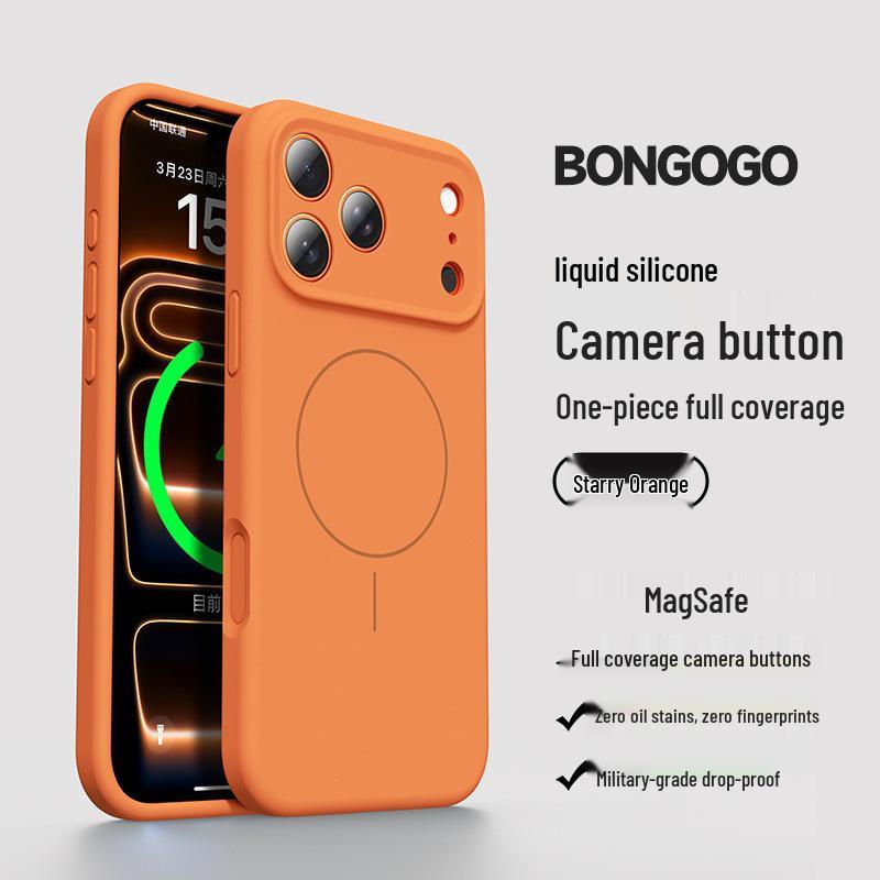 Silicone Magnetic Thin Ring Case for iPhone 17 & 16 - Full Coverage, Matte, Skin-like Finish iPhone 15 Plus
Silicone Magnetic Thin Ring Case for iPhone 17 & 16 - Full Coverage, Matte, Skin-like Finish iPhone 15 Plus
