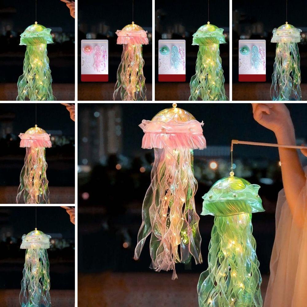 Медуза Праздник середины осени Фонарь DIY Ручной древний цветочный фонарь Подарки для детского сада
Медуза Праздник середины осени Фонарь DIY Ручной древний цветочный фонарь Подарки для детского сада