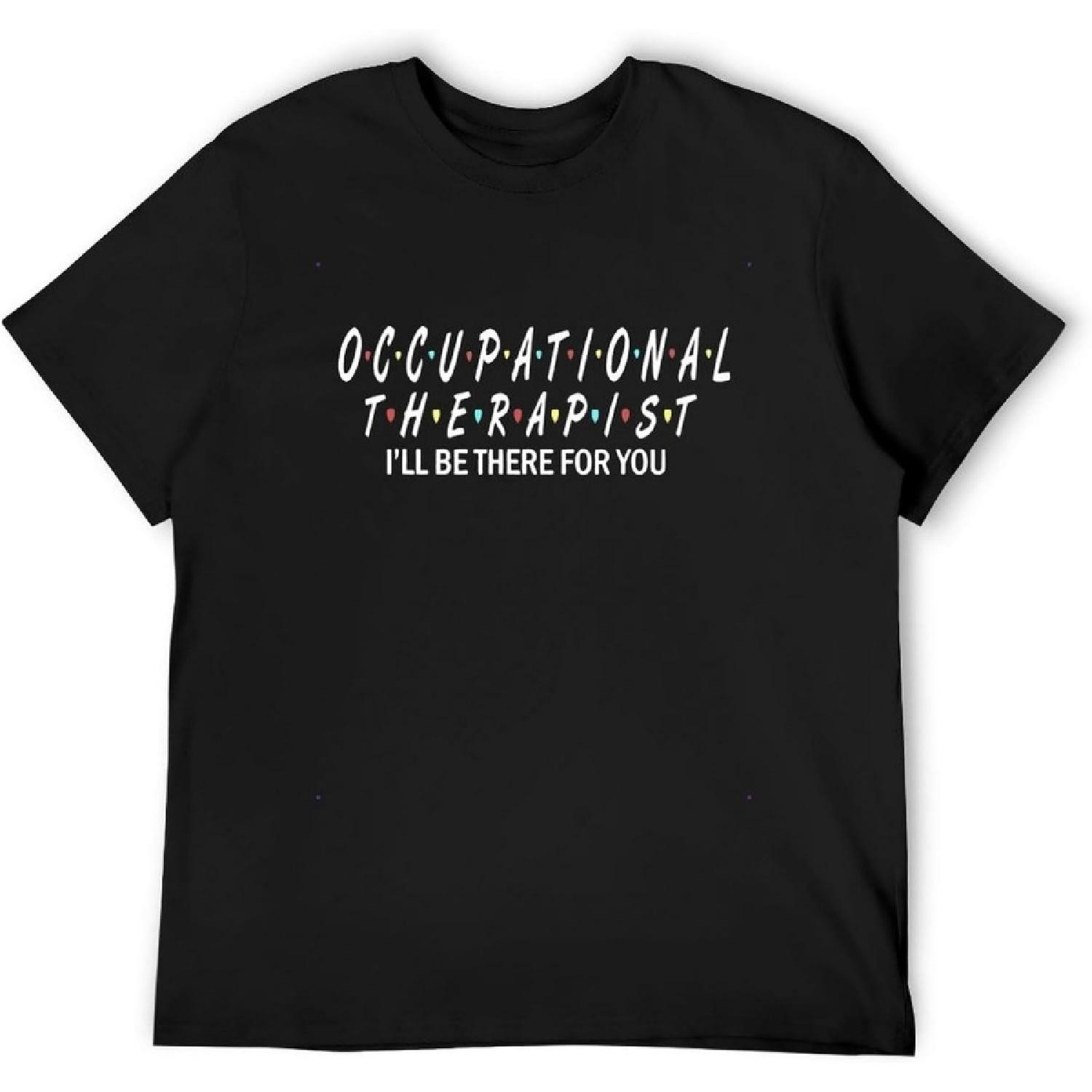 BEAUTLS Men s Summer T-Shirt Occupational Therapy Will Be There for You Crew-Neck t-Shirt Black XXXXXL чорний
BEAUTLS Men s Summer T-Shirt Occupational Therapy Will Be There for You Crew-Neck t-Shirt Black XXXXXL чорний