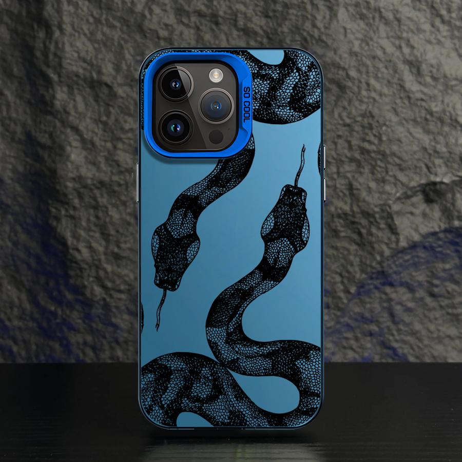 Стильный черный чехол с принтом под змею для iPhone 14 15 16 Plus 16e 17 Air 11 12 13 Pro Max Мягкий чехол iPhone17
Стильный черный чехол с принтом под змею для iPhone 14 15 16 Plus 16e 17 Air 11 12 13 Pro Max Мягкий чехол iPhone17