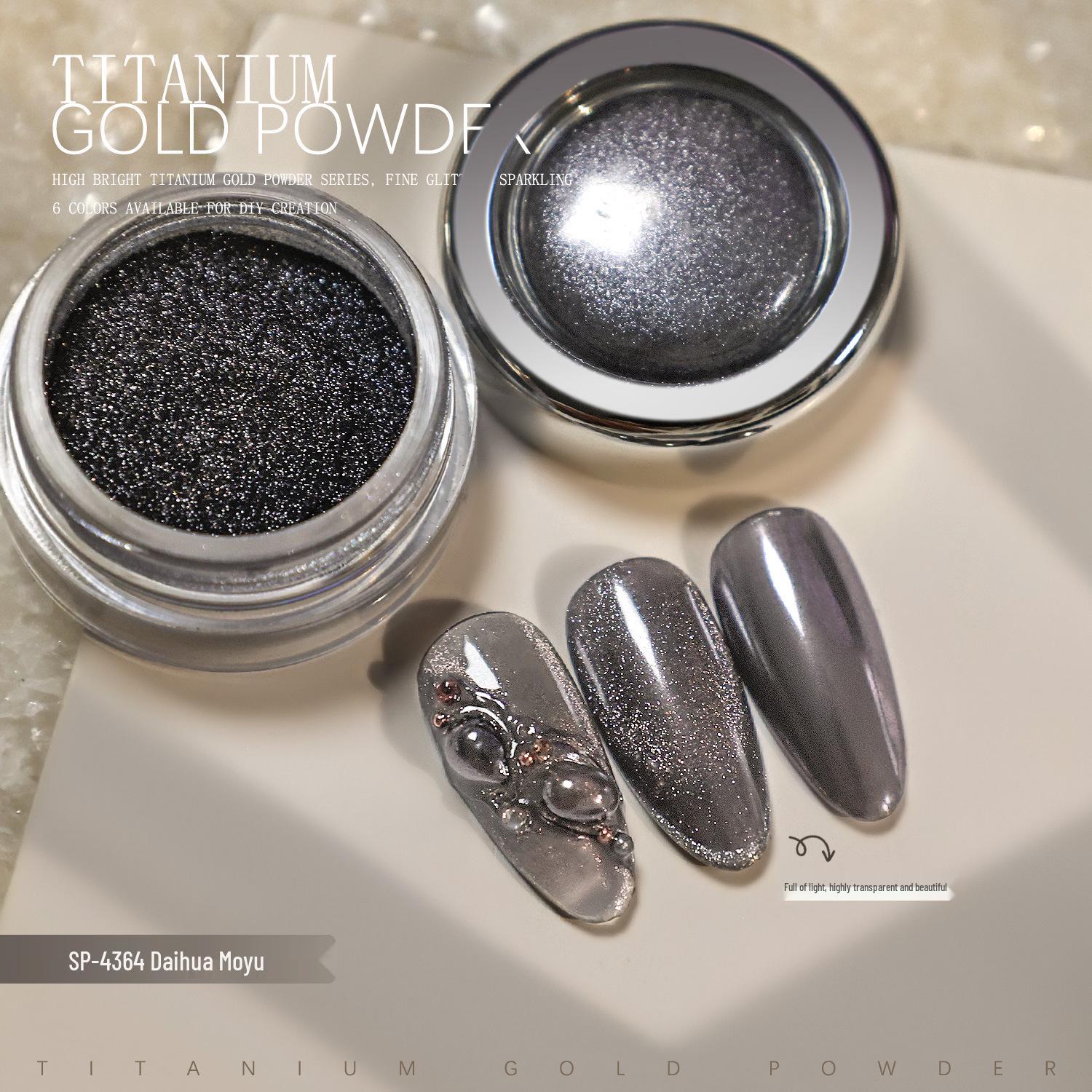 Titanium Gold Mirror Nail Art Powder - Magic Glitter 0.3g
Titanium Gold Mirror Nail Art Powder - Magic Glitter 0.3g