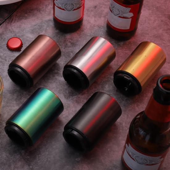 Automatic Beer Bottle Opener Magnetic Stainless Steel Push-pull Bottle Opener Portable Bar Tools for Home Picnic Camping A
Automatic Beer Bottle Opener Magnetic Stainless Steel Push-pull Bottle Opener Portable Bar Tools for Home Picnic Camping A