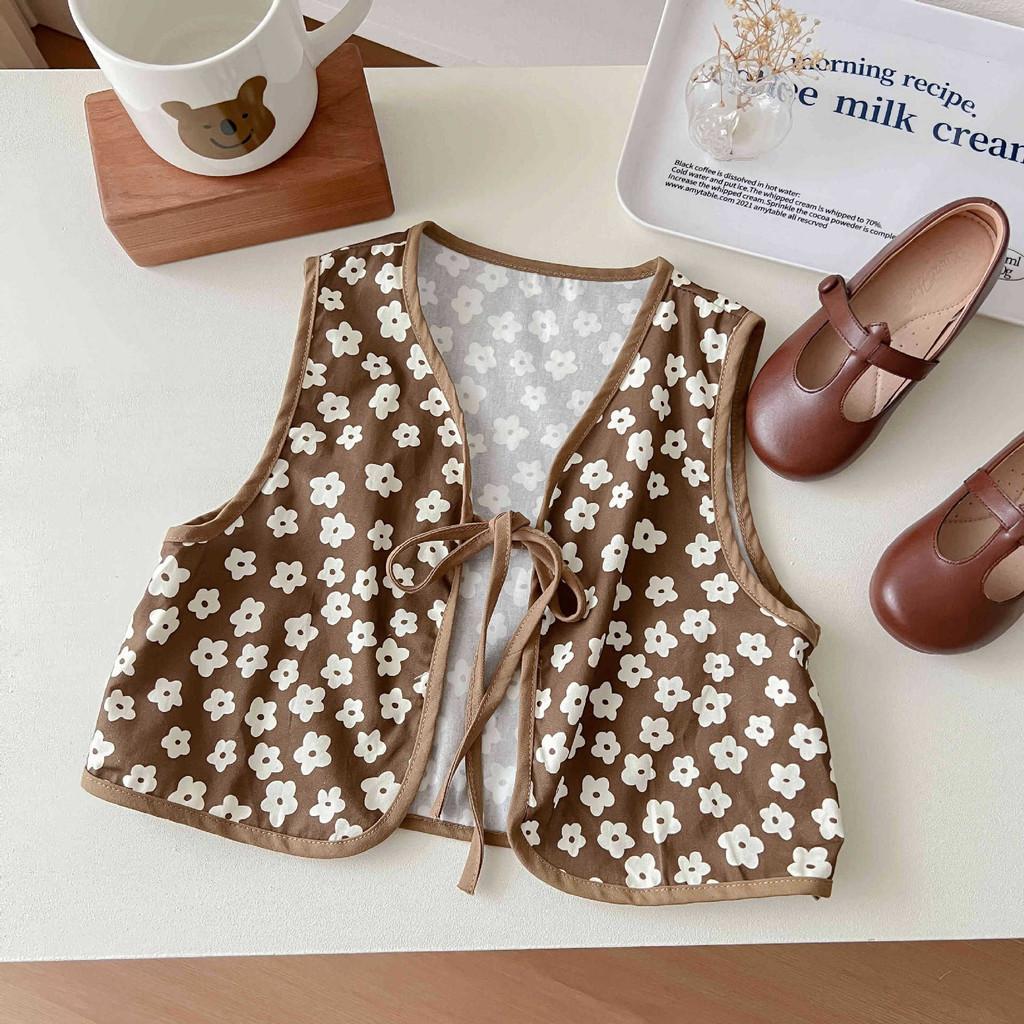 Adorable Girl s 3 Piece Cotton Outfit Set In Stylish Korean Chic For Spring And Autumn Brown Vest,80
Adorable Girl s 3 Piece Cotton Outfit Set In Stylish Korean Chic For Spring And Autumn Brown Vest,80
