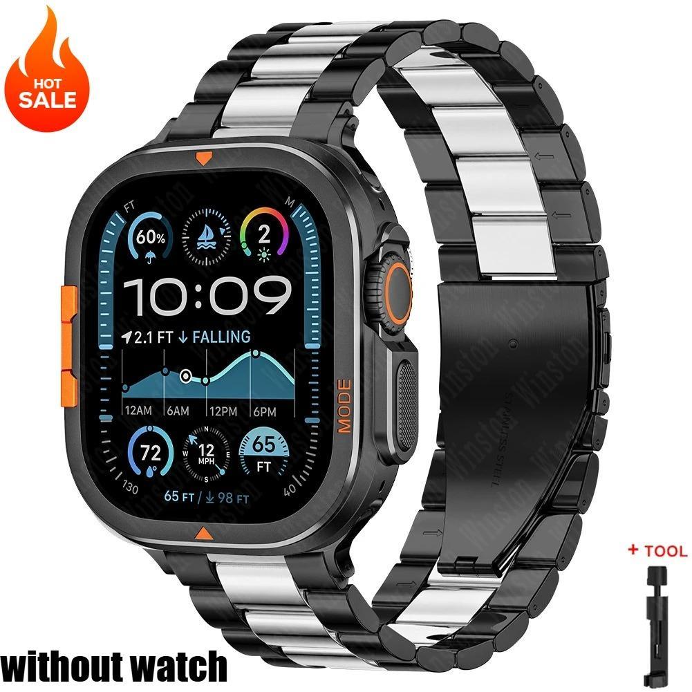 Розкішний металевий корпус+Ремінець для Apple Watch Band Ultra3 49мм 46мм Титановий браслет Жорстка рама Захисна кришка для Iwatch Series11 10 46mm-Sereis 11
Розкішний металевий корпус+Ремінець для Apple Watch Band Ultra3 49мм 46мм Титановий браслет Жорстка рама Захисна кришка для Iwatch Series11 10 46mm-Sereis 11