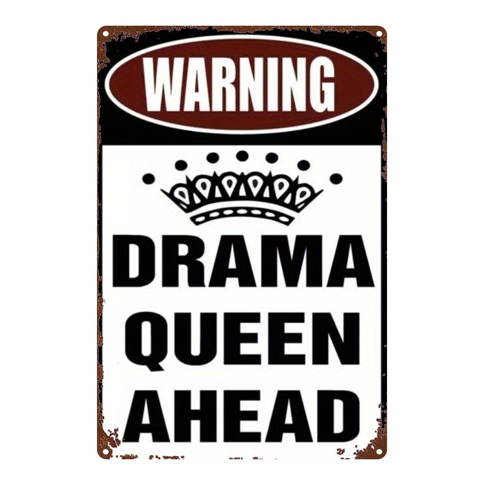 D PC Queen of Drama Warning Sign Vintage Metal Wall Art xin for Home Kitchen Bar 20x30cm(7.8x11.8inch)
D PC Queen of Drama Warning Sign Vintage Metal Wall Art xin for Home Kitchen Bar 20x30cm(7.8x11.8inch)