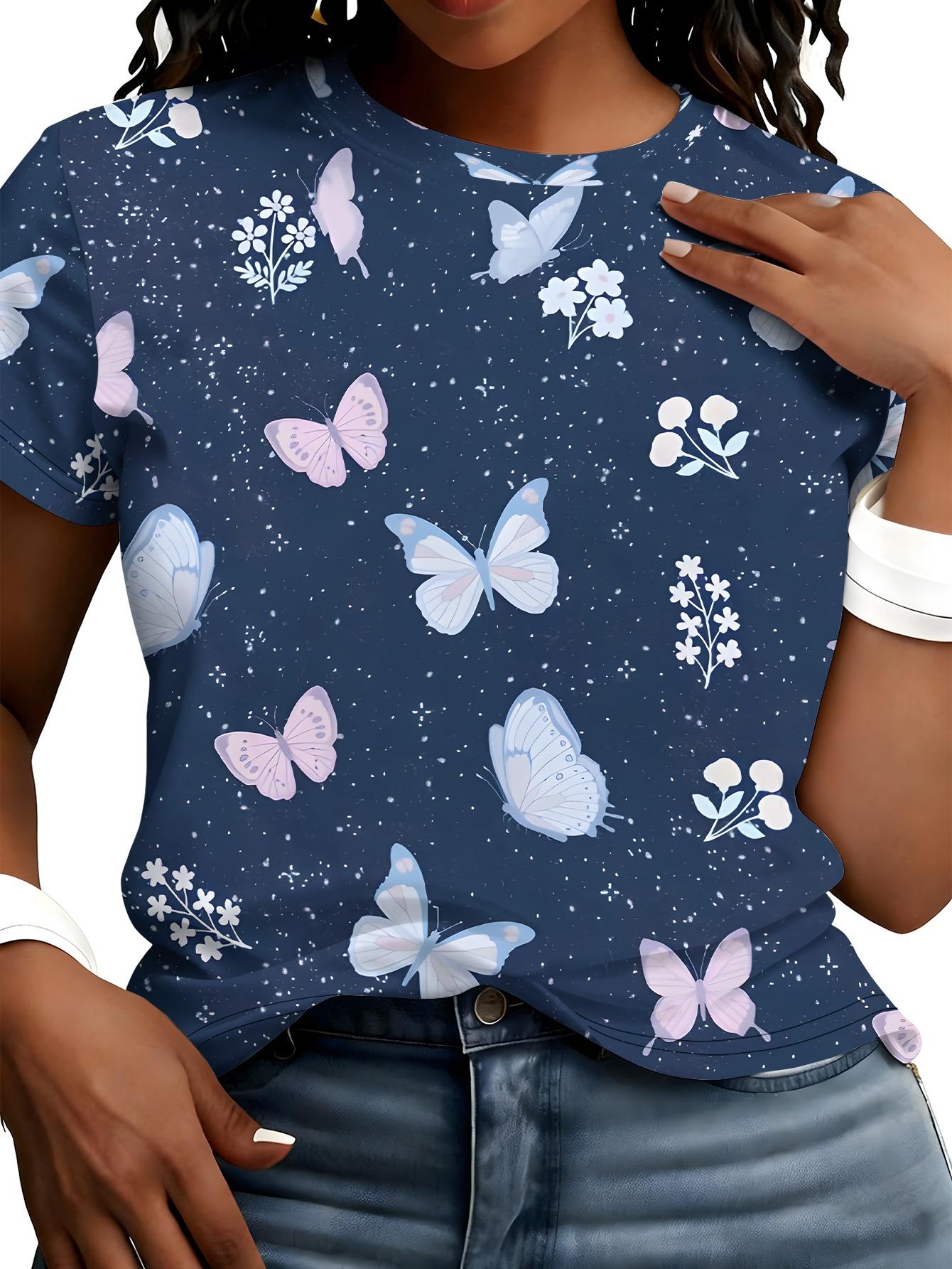 Dreamy Starry Sky Butterfly All-Over Print Short-Sleeve T-Shirt. Navy Blue Gradient Butterfly Wings. Women s Casual Crew Neck Top. Navy Blue Dreamy Al XL дубильная кора
Dreamy Starry Sky Butterfly All-Over Print Short-Sleeve T-Shirt. Navy Blue Gradient Butterfly Wings. Women s Casual Crew Neck Top. Navy Blue Dreamy Al XL дубильная кора