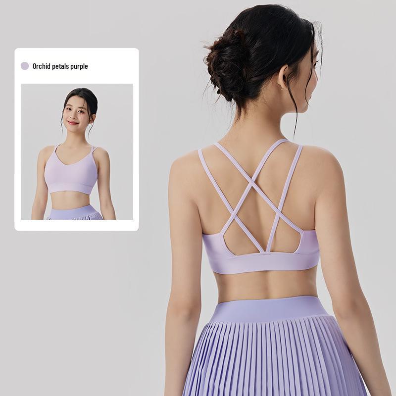Women s Yoga Sports Bra with Chest Pads: Bare Feel, Criss-Cross Back, Wearable Outdoors, Ideal for Pilates & Fitness. Large
Women s Yoga Sports Bra with Chest Pads: Bare Feel, Criss-Cross Back, Wearable Outdoors, Ideal for Pilates & Fitness. Large