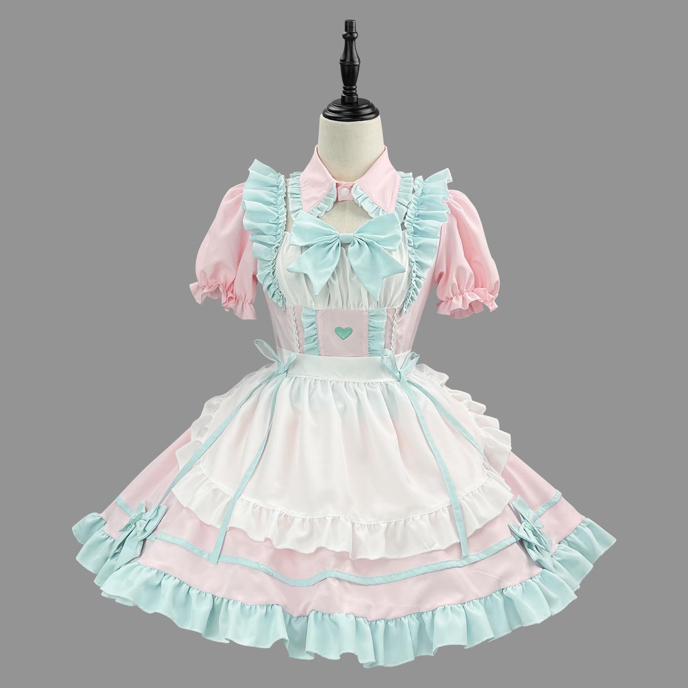 New Lolita Loli Dress Maid Clothing Soft Girl Cafe Two Dimensional Lolita Dress Maid Clothing 5XL світло-рожевий колір
New Lolita Loli Dress Maid Clothing Soft Girl Cafe Two Dimensional Lolita Dress Maid Clothing 5XL світло-рожевий колір