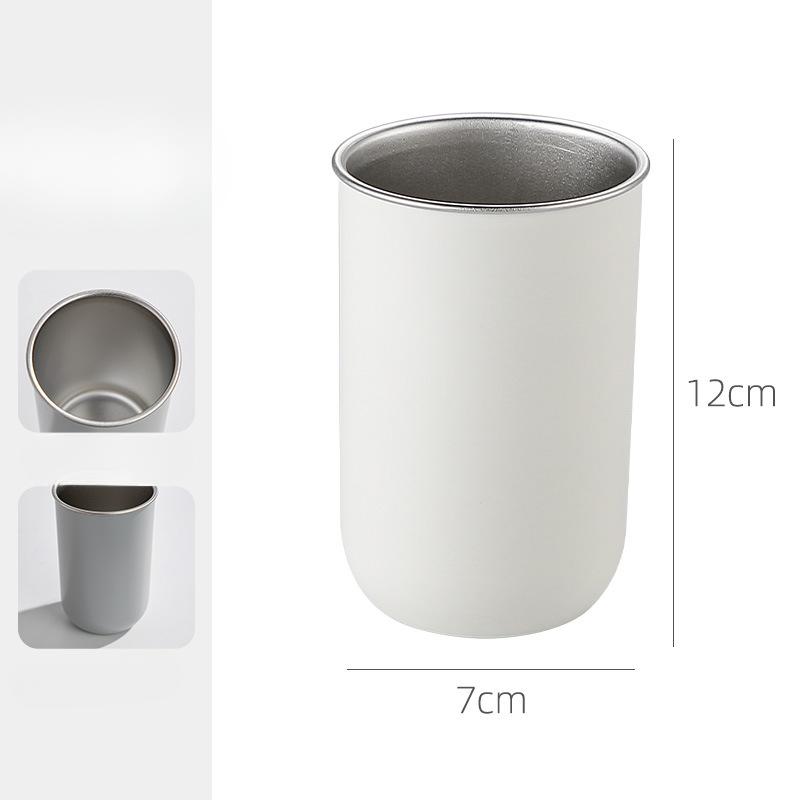 Stainless Steel Mouthwash Cup Toothbrush Cup with Handle Washbasin Cup Toothache Cup Circle білий
Stainless Steel Mouthwash Cup Toothbrush Cup with Handle Washbasin Cup Toothache Cup Circle білий