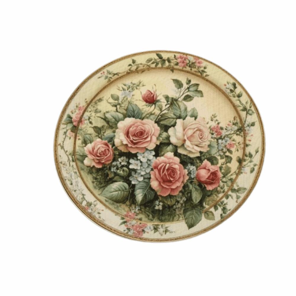 Heat Insulation Floral Birds Table Placemat Anti-scald Round Dining Mat Craft Rose Floral 35cm
Heat Insulation Floral Birds Table Placemat Anti-scald Round Dining Mat Craft Rose Floral 35cm