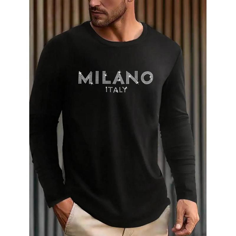 Relaxed Fit Long Sleeve T-Shirt, Soft Touch Fabric, Solid Silver Gray, Comfortable Daily Wear XXL чорний
Relaxed Fit Long Sleeve T-Shirt, Soft Touch Fabric, Solid Silver Gray, Comfortable Daily Wear XXL чорний