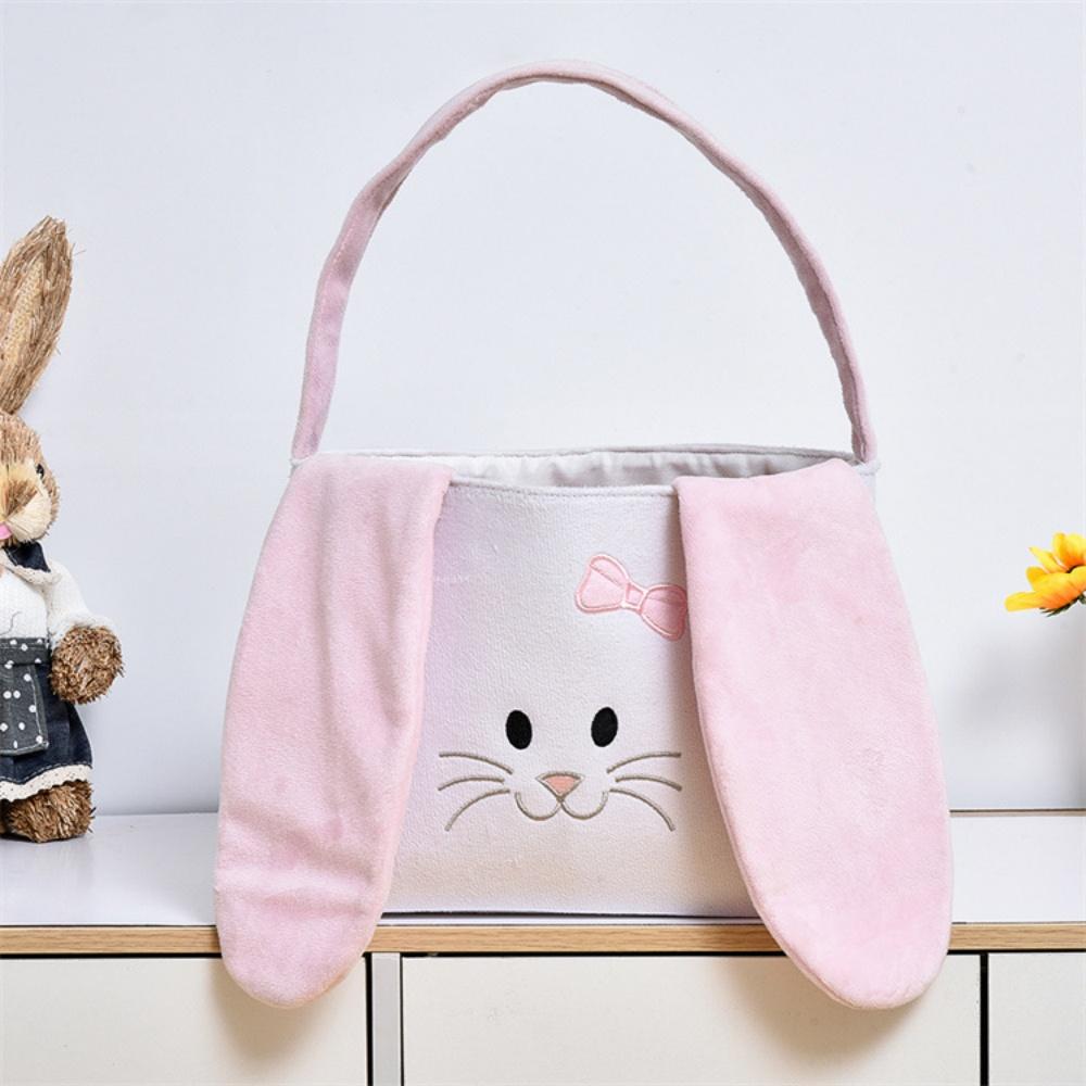 Cute Plush Easter Basket Rabbit Ear Candy Bag with Handle Bunny Storage Bucket Easter Egg Decorations Handbag Gift Bag Other розовый
Cute Plush Easter Basket Rabbit Ear Candy Bag with Handle Bunny Storage Bucket Easter Egg Decorations Handbag Gift Bag Other розовый