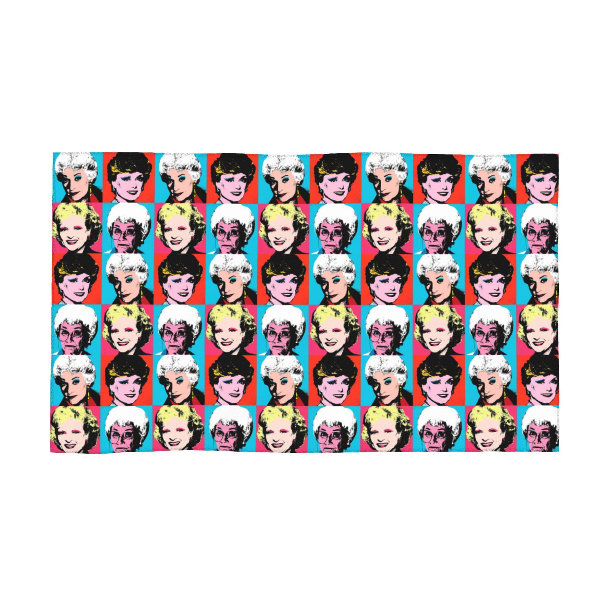 Golden Warhol Girl Soft Face Towel Quick Dry Pool Bath Cotton Towels Breathable W40*H60(CM)
Golden Warhol Girl Soft Face Towel Quick Dry Pool Bath Cotton Towels Breathable W40*H60(CM)