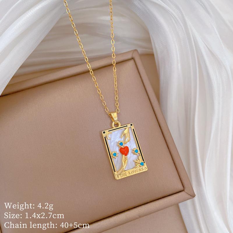 Fashion Classic Zircon Star Hands Shell Square Pendant Necklaces for Women Stainless Steel Chain Jewelry Choker Accessories Gift
Fashion Classic Zircon Star Hands Shell Square Pendant Necklaces for Women Stainless Steel Chain Jewelry Choker Accessories Gift