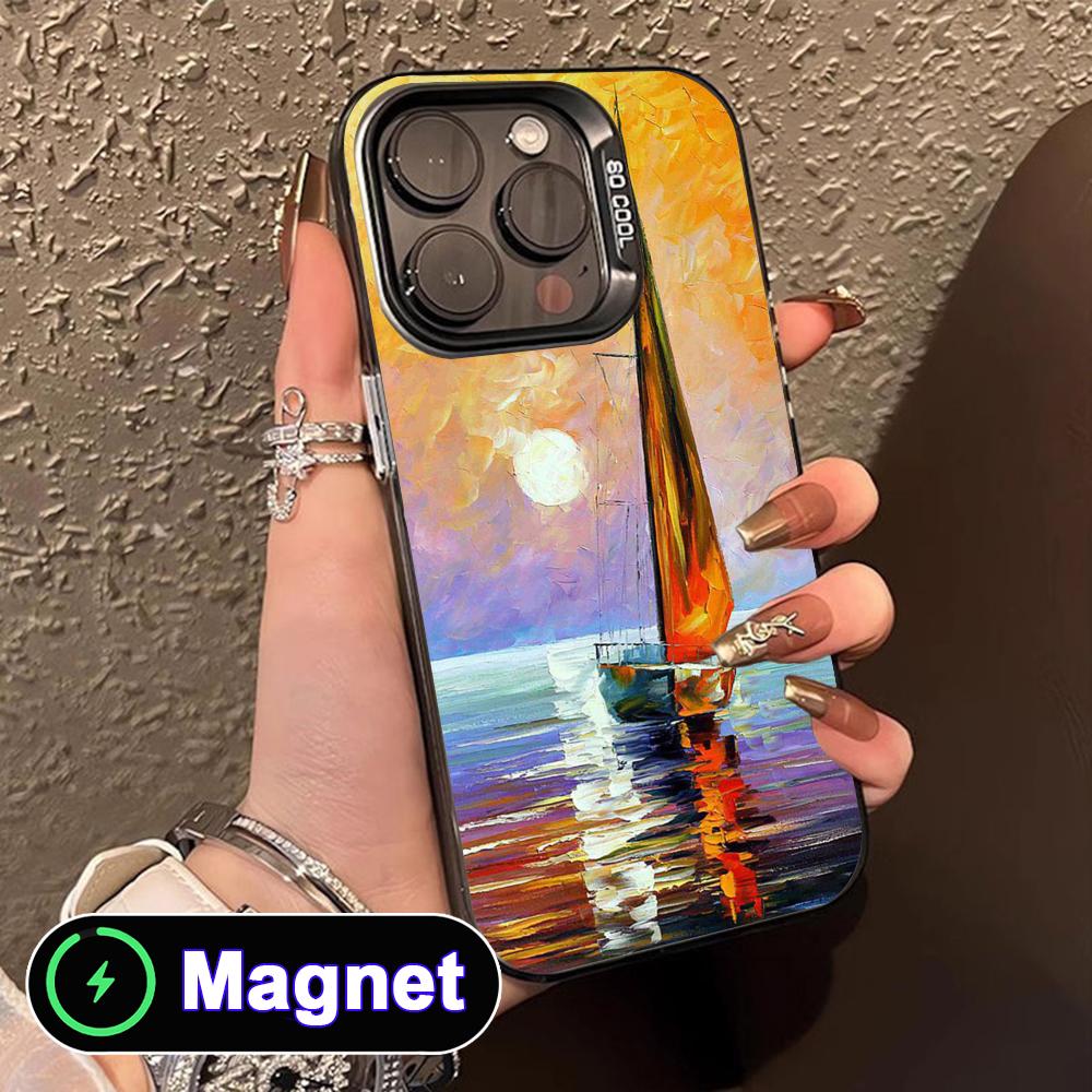 Abstract Oil Painting Phone Case for iPhone 17 16 15 14 13 12 11 Air Pro Max Plus Colorful Silver MagSafe Cover iPhone 11
Abstract Oil Painting Phone Case for iPhone 17 16 15 14 13 12 11 Air Pro Max Plus Colorful Silver MagSafe Cover iPhone 11