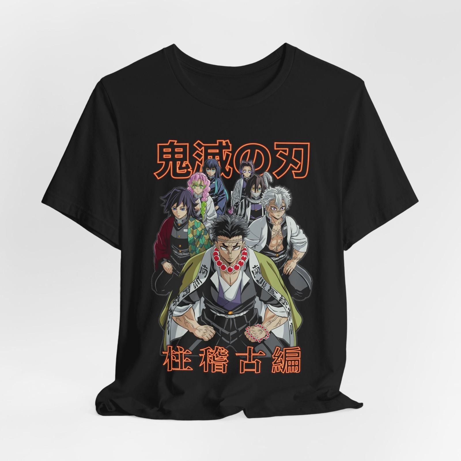Anime-Themed Unisex T-Shirt Mens Womens Tees Top Tee Tops - Demon Slayer Character Design, Casual Wear, Gift M
Anime-Themed Unisex T-Shirt Mens Womens Tees Top Tee Tops - Demon Slayer Character Design, Casual Wear, Gift M