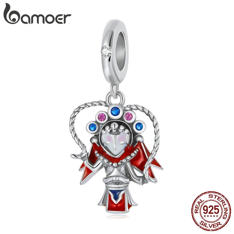 Кукла BAMOER из стерлингового серебра 925 пробы, кукла Пекинской оперы, подходит для оригинального браслета, ювелирных изделий
Кукла BAMOER из стерлингового серебра 925 пробы, кукла Пекинской оперы, подходит для оригинального браслета, ювелирных изделий