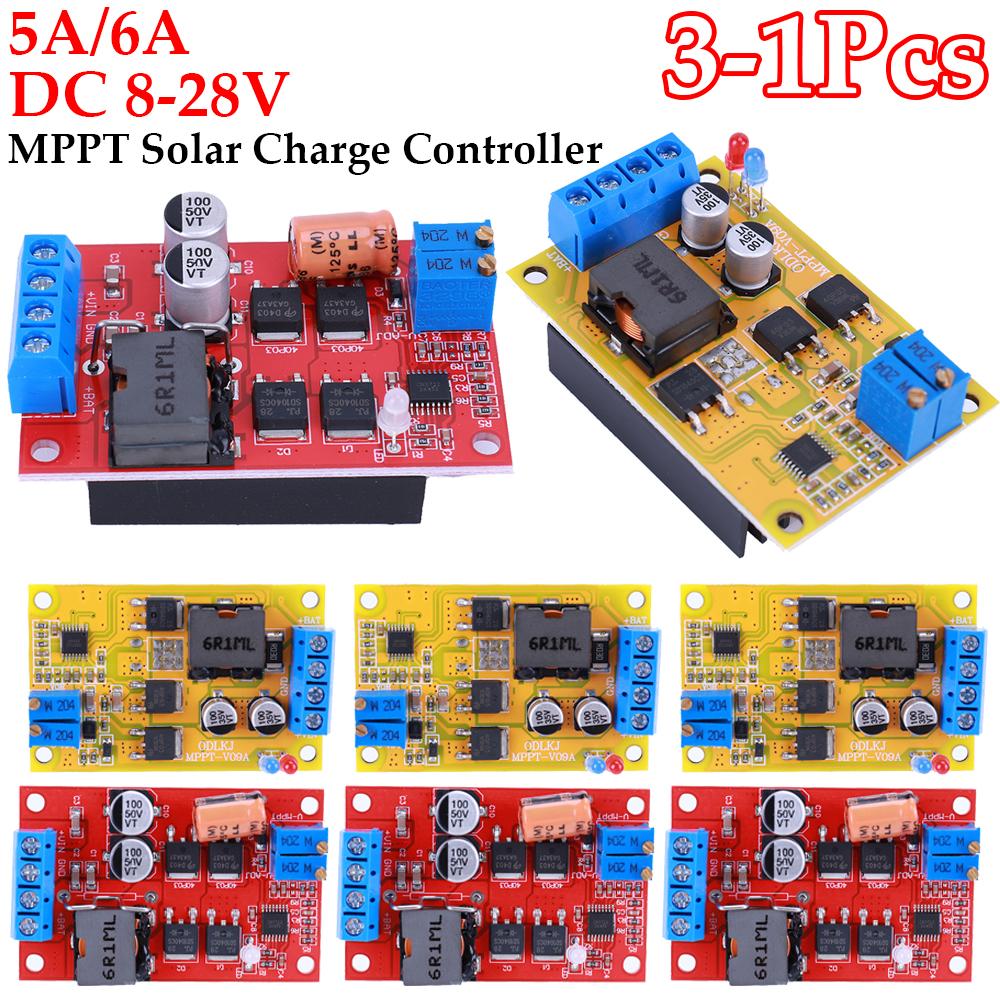 DC 8-28V 5A/6A MPPT Solar Panel Charging Regulator Control Board Lithium Battery Charging Board Solar Panel Regulator
DC 8-28V 5A/6A MPPT Solar Panel Charging Regulator Control Board Lithium Battery Charging Board Solar Panel Regulator