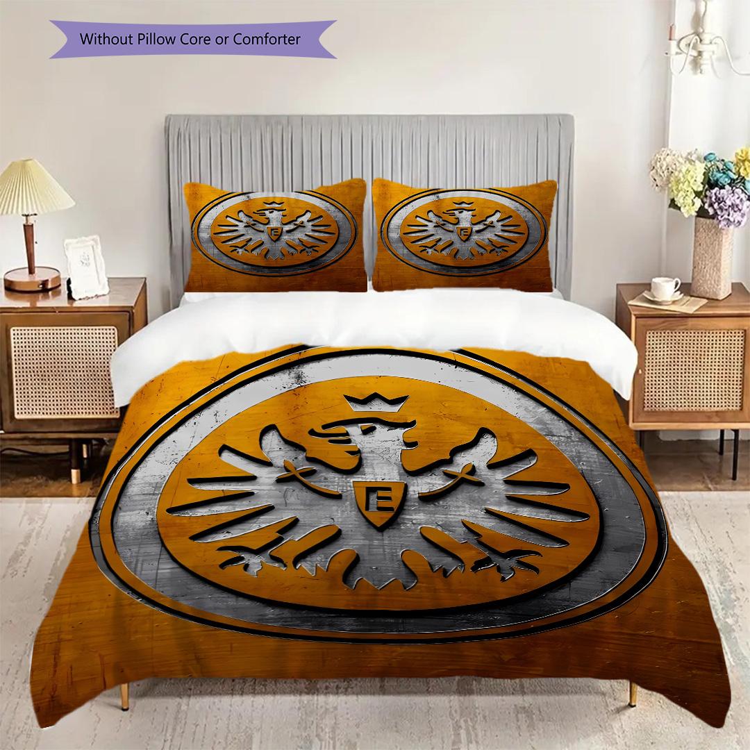 Eintracht Frankfurt Pattern Bedding Quilt Set Quilt Cover Pillowcase Home Decoration Birthday Gift (1 * duvet cover + 2 * pillowcase, without core) 135x200cm
Eintracht Frankfurt Pattern Bedding Quilt Set Quilt Cover Pillowcase Home Decoration Birthday Gift (1 * duvet cover + 2 * pillowcase, without core) 135x200cm