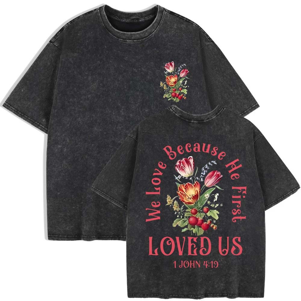 Loves Us Beautiful Flowers Prints Washed T-Shirts Womens Cotton Short Sleeve Tops Summer O-Neck Oversized T Shirt Casual Clothes 3XL
Loves Us Beautiful Flowers Prints Washed T-Shirts Womens Cotton Short Sleeve Tops Summer O-Neck Oversized T Shirt Casual Clothes 3XL