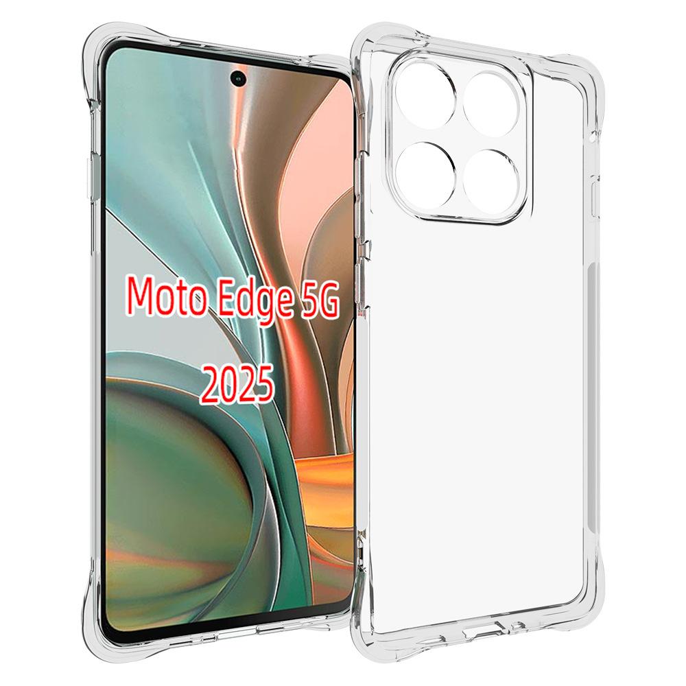 For Motorola Edge (2025) 5G TPU Case WANLONFENG WL2 Series 2.0mm Phone Cover with 2Pcs Tempered Glass Films Transparent
For Motorola Edge (2025) 5G TPU Case WANLONFENG WL2 Series 2.0mm Phone Cover with 2Pcs Tempered Glass Films Transparent