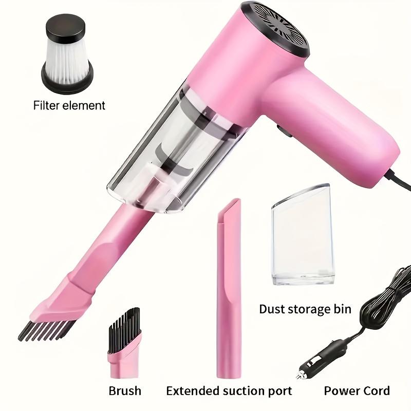 12V Car Vacuum - Mini Handheld Vacuum Cleaner with Strong Suction - Removes Dust, Crumbs & Pet Hair розовый
12V Car Vacuum - Mini Handheld Vacuum Cleaner with Strong Suction - Removes Dust, Crumbs & Pet Hair розовый