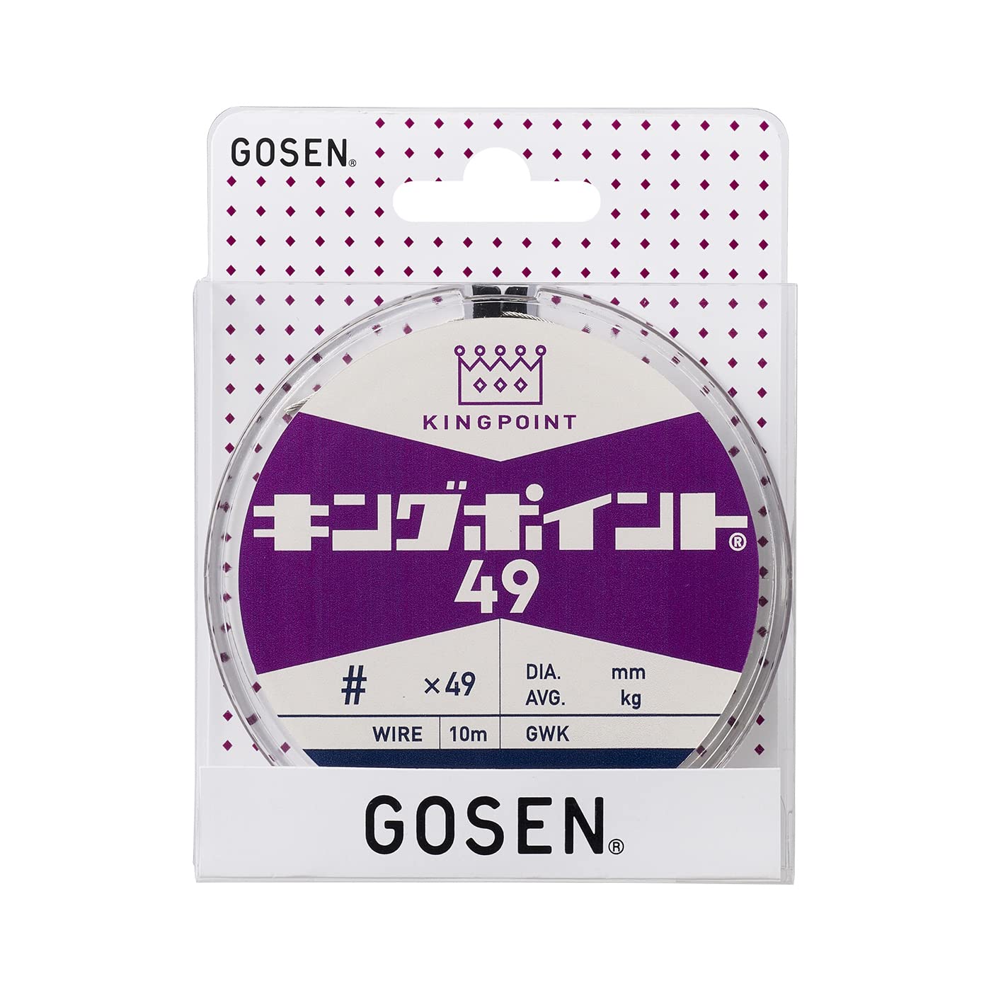 GOSEN King Point 49 10м x 49 #40
GOSEN King Point 49 10м x 49 #40