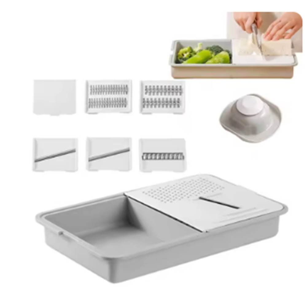 With Storage Tray Manual Vegetable Slicer Versatile Carrot Shredder Kitchen Gadget Kitchen Use
With Storage Tray Manual Vegetable Slicer Versatile Carrot Shredder Kitchen Gadget Kitchen Use