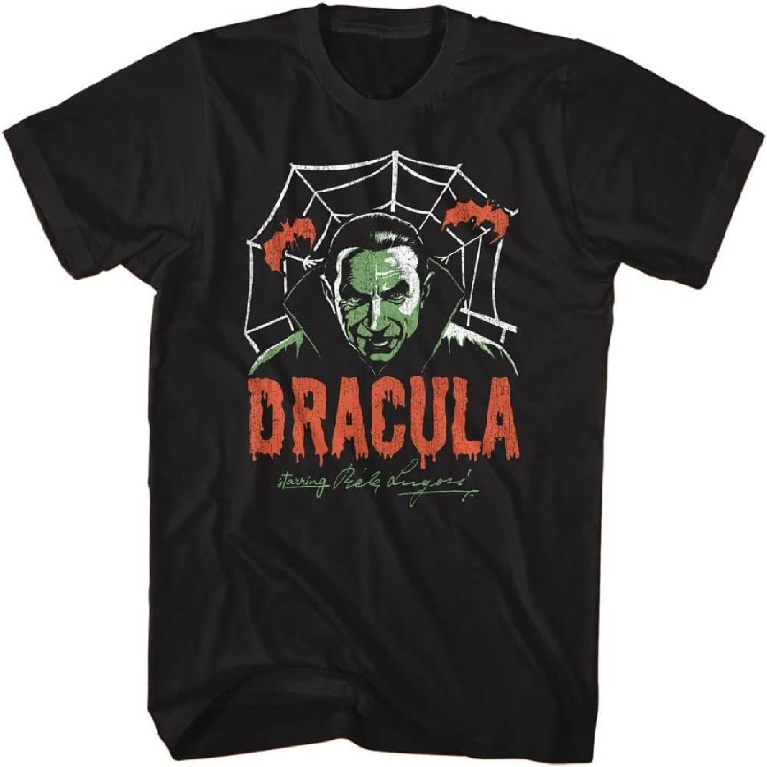 Dracula T Shirt Starring Bela Lugosi Adult Short Sleeve T Shirts Vintage Style Graphic Tees XXXXXL чорний
Dracula T Shirt Starring Bela Lugosi Adult Short Sleeve T Shirts Vintage Style Graphic Tees XXXXXL чорний