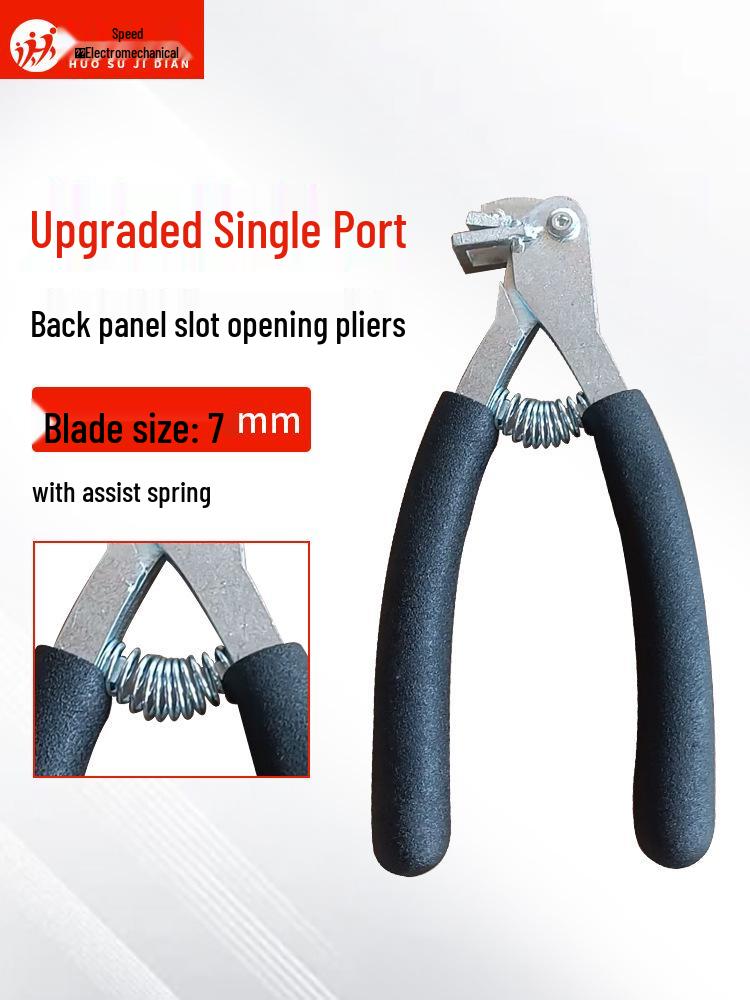Stainless Steel Multi-Function Edge Banding and Grooving Pliers for Furniture Back Panels
Stainless Steel Multi-Function Edge Banding and Grooving Pliers for Furniture Back Panels