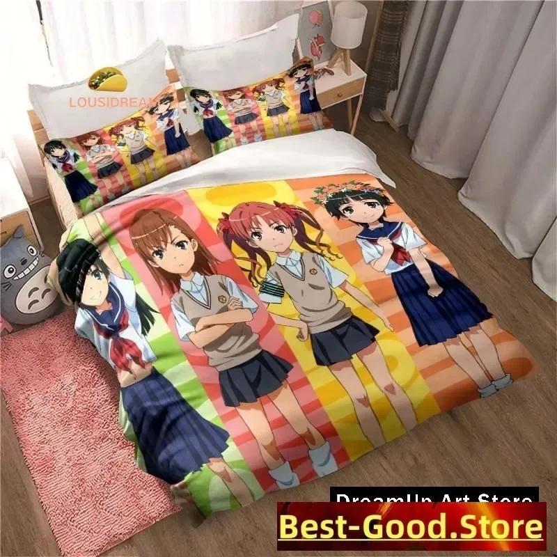 Comforter 3D A Certain Scientific Railgun Sheets Bedding Set Printed With Bed Single Double Queen Super King Size Comforter (quilt)-EU Single(135*200cm)3pcs
Comforter 3D A Certain Scientific Railgun Sheets Bedding Set Printed With Bed Single Double Queen Super King Size Comforter (quilt)-EU Single(135*200cm)3pcs