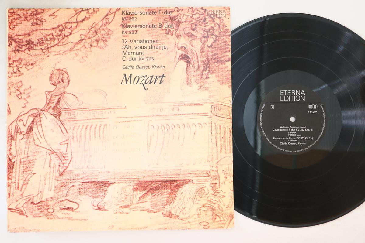 LP Record CECILE OUSSETPF Klaviersonate Fdur K.332Klavierso 826476 ETERNA 1973 Germany Classical Used
LP Record CECILE OUSSETPF Klaviersonate Fdur K.332Klavierso 826476 ETERNA 1973 Germany Classical Used
