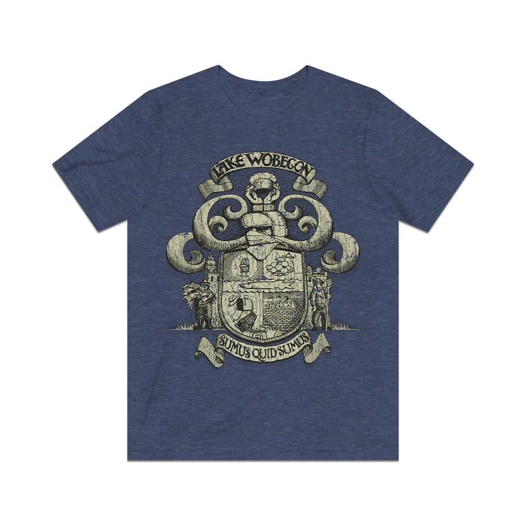 Lake Wobegon Sumus Quod Sumus 1974 Vintage Men s T shirt 4XL
Lake Wobegon Sumus Quod Sumus 1974 Vintage Men s T shirt 4XL