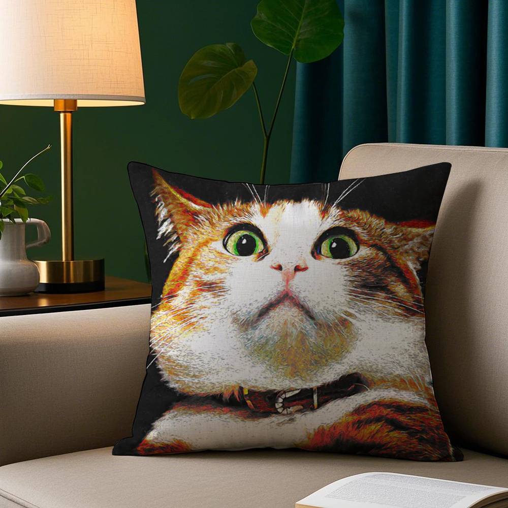 Абстрактная Смешная Наволочка для Подушки Кошка Плюшевая Ткань Мягкая Наволочка Двусторонняя Печать Чехол на Подушку для Дивана Декоративный 18x18Inch
Абстрактная Смешная Наволочка для Подушки Кошка Плюшевая Ткань Мягкая Наволочка Двусторонняя Печать Чехол на Подушку для Дивана Декоративный 18x18Inch
