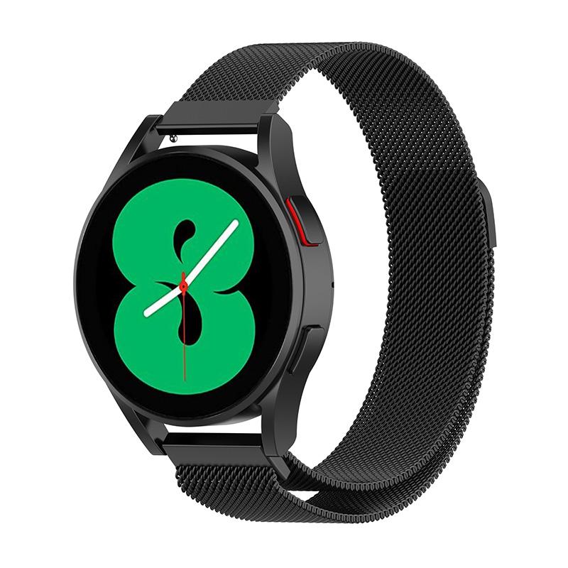 Replacement Stainless Steel Milanese Smart Watch Wrist Strap Band 20mm for Samsung Galaxy Watch4 44mm/Watch4 Classic 46mm Black
Replacement Stainless Steel Milanese Smart Watch Wrist Strap Band 20mm for Samsung Galaxy Watch4 44mm/Watch4 Classic 46mm Black
