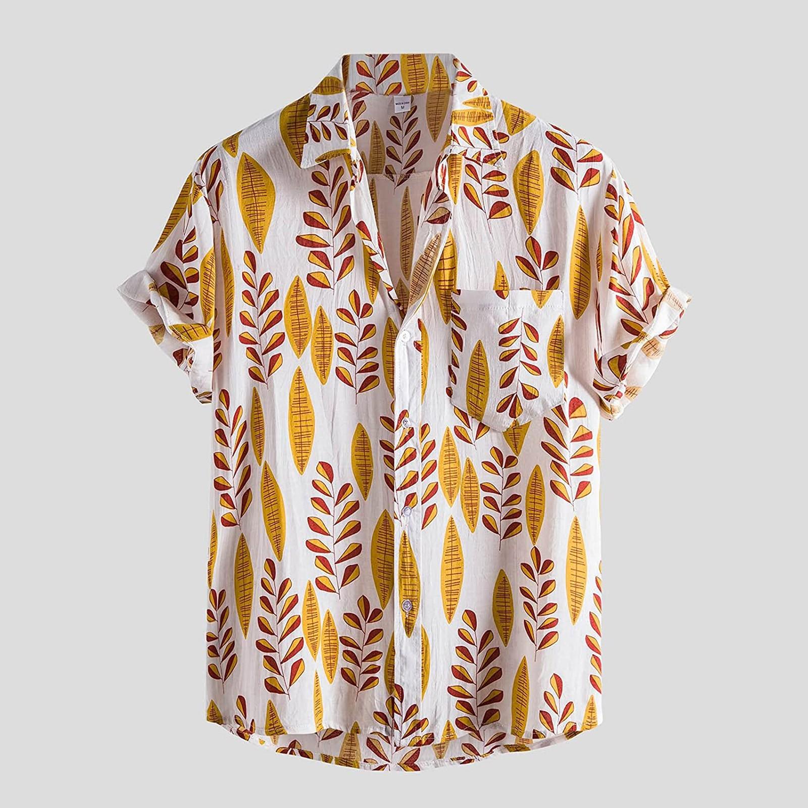 Мужская модная повседневная рубашка с короткими рукавами и принтом Hawaii Vacation XXXL жёлтый
Мужская модная повседневная рубашка с короткими рукавами и принтом Hawaii Vacation XXXL жёлтый