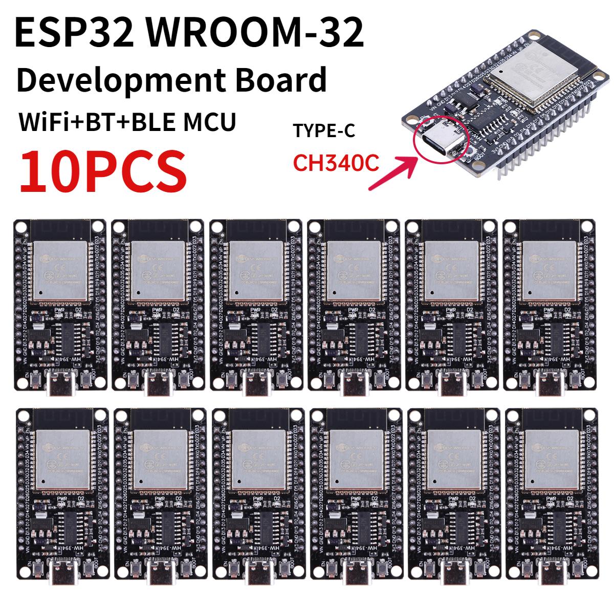 Плата розробки ESP32 -32 ТИП-C CH340C/ USB CP2102 WiFi+Bluetooth Наднизьке енергоспоживання Двоядерний Бездротовий Модуль
Плата розробки ESP32 -32 ТИП-C CH340C/ USB CP2102 WiFi+Bluetooth Наднизьке енергоспоживання Двоядерний Бездротовий Модуль