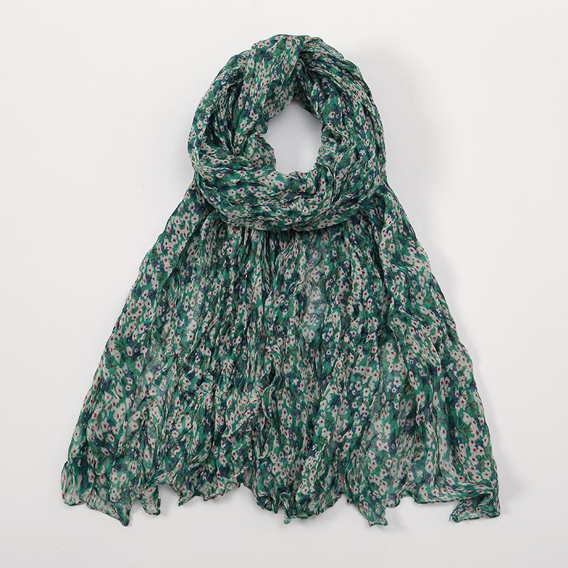 Новые мусульманские хиджабы из жатой ткани с цветочным принтом из хлопка и вискозы для женщин, длинные шали, платки на голову, обертывания, фолард, исламский тюрбан, повязка на голову, бандана
Новые мусульманские хиджабы из жатой ткани с цветочным принтом из хлопка и вискозы для женщин, длинные шали, платки на голову, обертывания, фолард, исламский тюрбан, повязка на голову, бандана