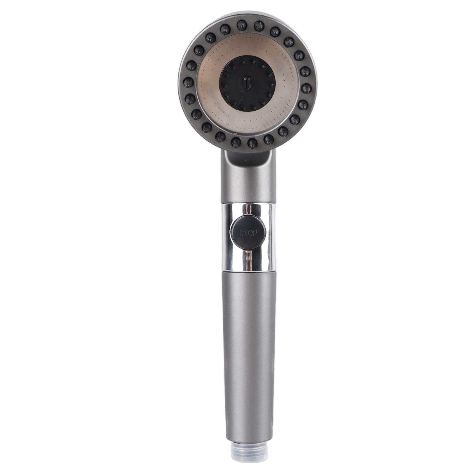High Pressure Handheld Shower Head with Filter 1/2in Universal Interface 3 Spray Mode Bathing
High Pressure Handheld Shower Head with Filter 1/2in Universal Interface 3 Spray Mode Bathing