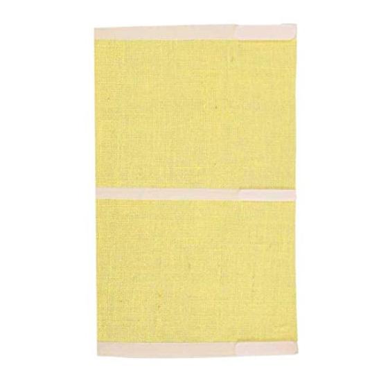 Cat Tower Scratching Cover Large Size 48cm x 34cm Yellow Made in Japan Cat Cat Tower Natural Hemp Scratching Sheet Cat Tree Replacement Care San-Luna
Cat Tower Scratching Cover Large Size 48cm x 34cm Yellow Made in Japan Cat Cat Tower Natural Hemp Scratching Sheet Cat Tree Replacement Care San-Luna