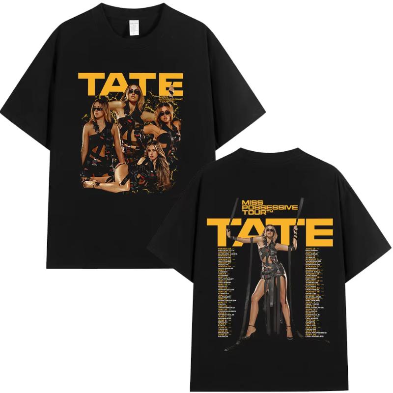 Tate McRae Miss Possessive Tour 2025 TShirts Unisex Women Harajuku ONeck Short Sleeve T Shirts Cotton Casual Tshirt Fans Gift 4XL
Tate McRae Miss Possessive Tour 2025 TShirts Unisex Women Harajuku ONeck Short Sleeve T Shirts Cotton Casual Tshirt Fans Gift 4XL
