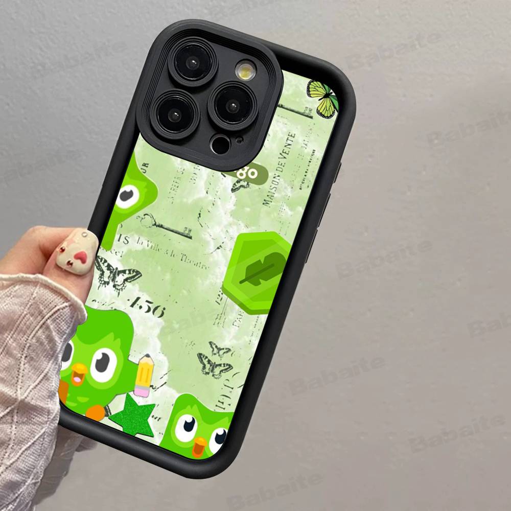 Popular D-Duolingo Green Owl For IPhone 17 15 13 12 11 14 Pro Max X XR XS 16 Plus Shockproof Candy Back Cover iPhone 12 pro
Popular D-Duolingo Green Owl For IPhone 17 15 13 12 11 14 Pro Max X XR XS 16 Plus Shockproof Candy Back Cover iPhone 12 pro