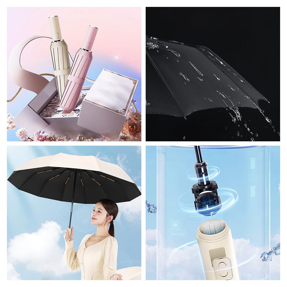 Double Fully Automatic Umbrella Sunshade Practical Large Shine Double Rain Sun Umbrella Or Folding Protection P3R7
Double Fully Automatic Umbrella Sunshade Practical Large Shine Double Rain Sun Umbrella Or Folding Protection P3R7