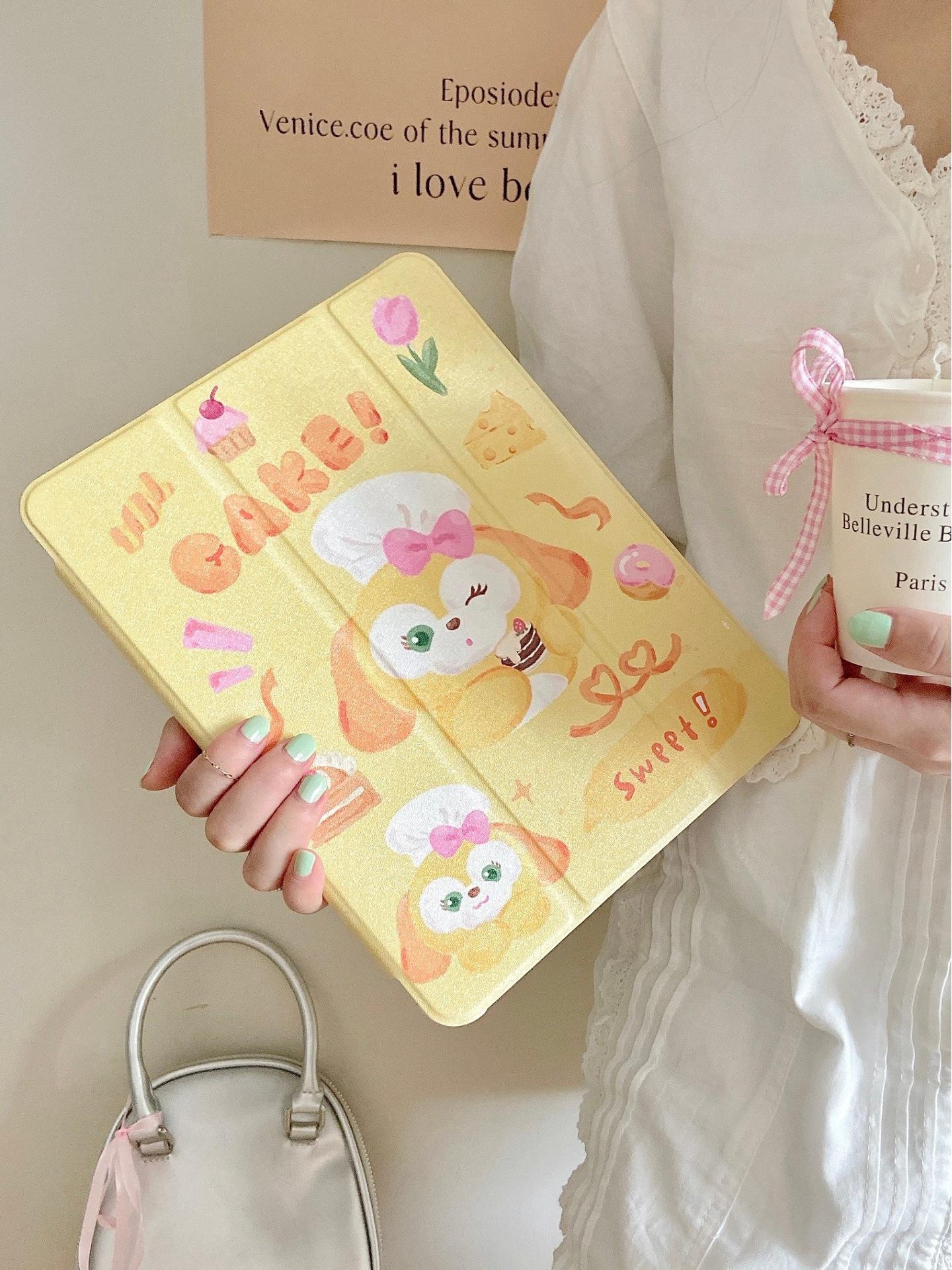 Three-Fold Yellow Cookie iPad Pro 2021 Case - Niche Creative Design iPad Mini 6/7 (8.3 inches)
Three-Fold Yellow Cookie iPad Pro 2021 Case - Niche Creative Design iPad Mini 6/7 (8.3 inches)