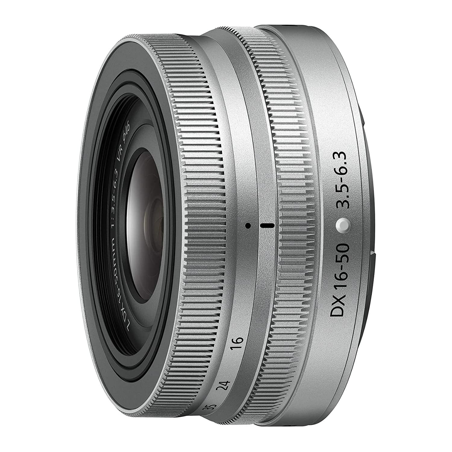 Nikon NIKKOR Z DX 16-50mm VR (Silver) | Compact mid-range zoom lens with image stabilization for APS-C size/DX format Z series mirrorless cameras | Ni
Nikon NIKKOR Z DX 16-50mm VR (Silver) | Compact mid-range zoom lens with image stabilization for APS-C size/DX format Z series mirrorless cameras | Ni