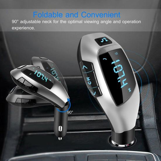 X5 ЖК-дисплей Автомобильный Bluetooth-совместимый комплект Громкая связь Вызов FM-радио MP3-плеер USB-зарядное устройство
X5 ЖК-дисплей Автомобильный Bluetooth-совместимый комплект Громкая связь Вызов FM-радио MP3-плеер USB-зарядное устройство